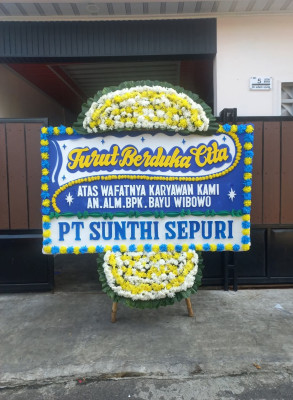 Papan Bunga Duka di Paloh