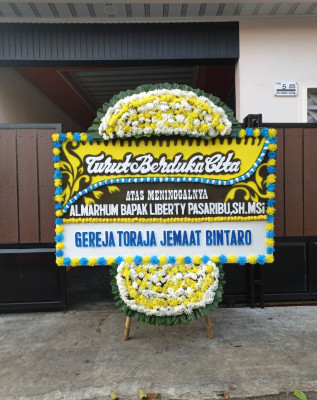 Papan Bunga Duka di Paloh